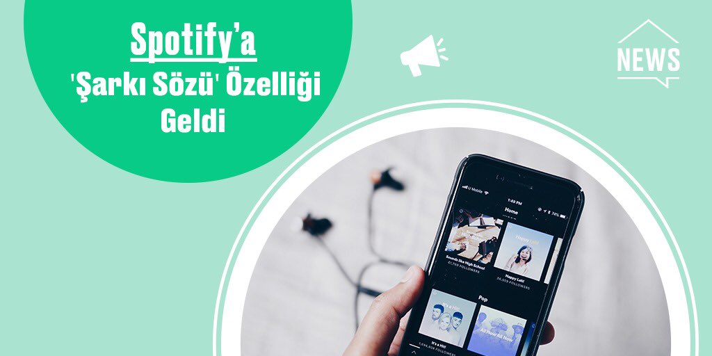 Spotify'ın geçtiğimiz günlerde yayınladığı bir blog yazısı ile duyurduğu yeni özellik 'Şarkı Sözleri'. Artık hem premium kullanıcıları hem de platformu ücretsiz kullanan tüm kullanıcılar, dinledikleri şarkıların sözlerini görebilecekler.