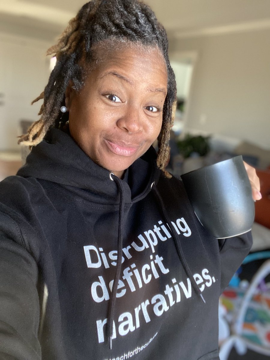 teacher_juleeya's tweet photo. It’s sweater weather right?! Cause baby it’s cold outside 😬😬 Dr. Black Sista Scholar🦋
Y’all stay warm ☕️
#blackeducator #ruraleducation #criticaleducator #teaching #equity https://t.co/O80PnBWjZj