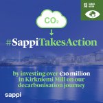 Image for the Tweet beginning: Sappi is investing over €10