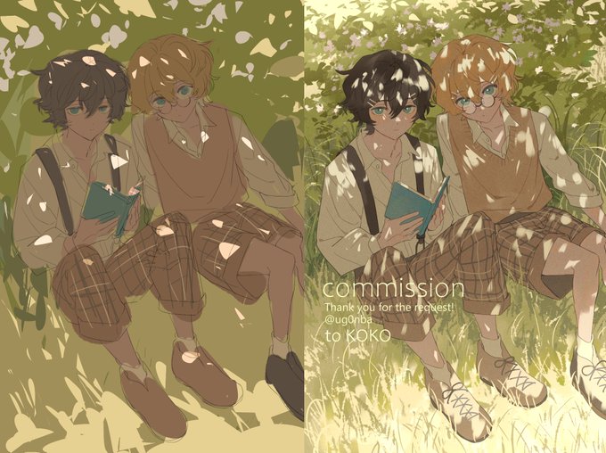 「dappled sunlight」 illustration images(Latest)｜13pages