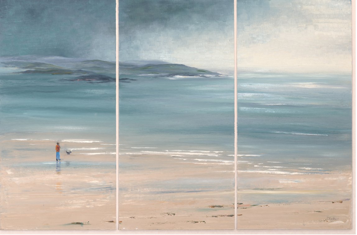 ArtsCuh's tweet photo. Artist: Dee Pieters
Title: Break in the Weather 

View many more works of art included in the Cork University Hospital Arts Collection at https://t.co/SwxjJZHfhI 

#artonline #artcollection #irishartists https://t.co/x4MV18WOVM