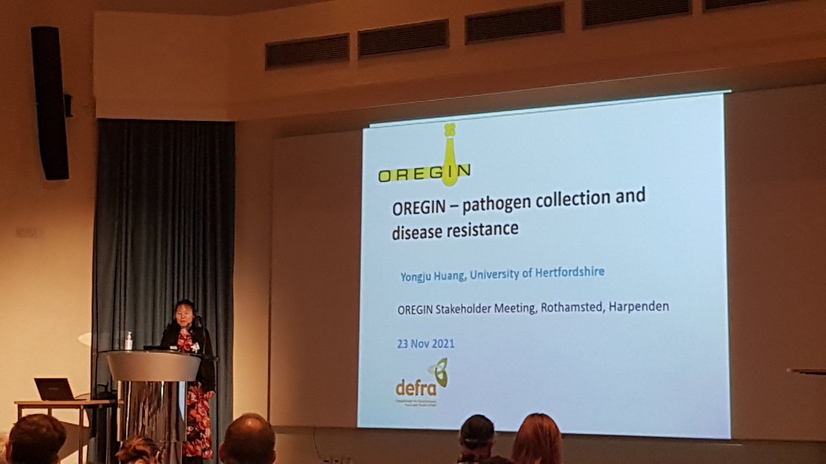 Yongju Huang <a href="/UniofHerts/">University of Hertfordshire</a> is giving updates on OREGIN work packages the UH team is working on