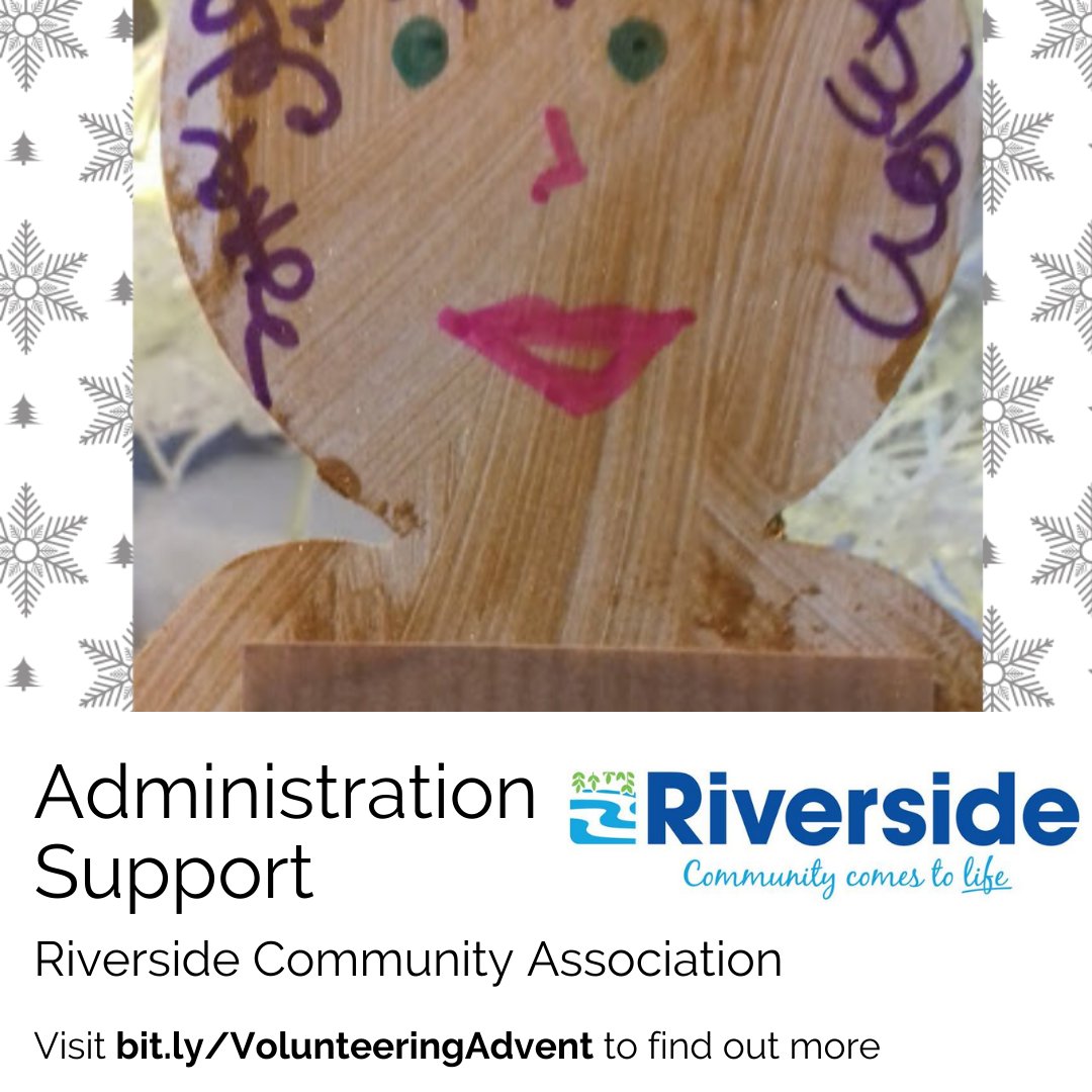Between the 1st and 24th December, we’re bringing you a new volunteering opportunity from organisations in Sutton and beyond. You can find out more about all the roles we're featuring at bit.ly/VolunteeringAd…

Today's role is with <a href="/RCANews/">Riverside CA</a>
