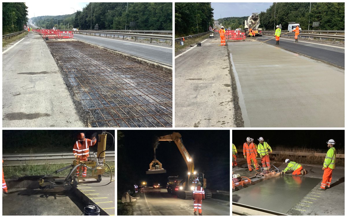 Over the past few months LMS crews have been working simultaneously to deliver a large package of works to both the A2 Faversham and A11 Norwich. Projects include #CRCP, #ConcreteBayReplacements, #CrackRepair and other various types of repairs.

#LMSHighways #ConcreteRepair