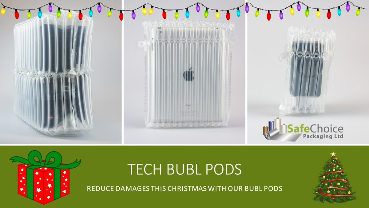 safechoicepoly's tweet photo. Christmas Packaging - Reduce your damages this chritsmas with our inflatable packaging. #packaging #inflatablepackaging #packagingsuppliers #bubblepackaging #bublpackaging #protectivepackaging #packagingprotection #bottlebags #computerpackaging https://t.co/TUd2zMhWjY
