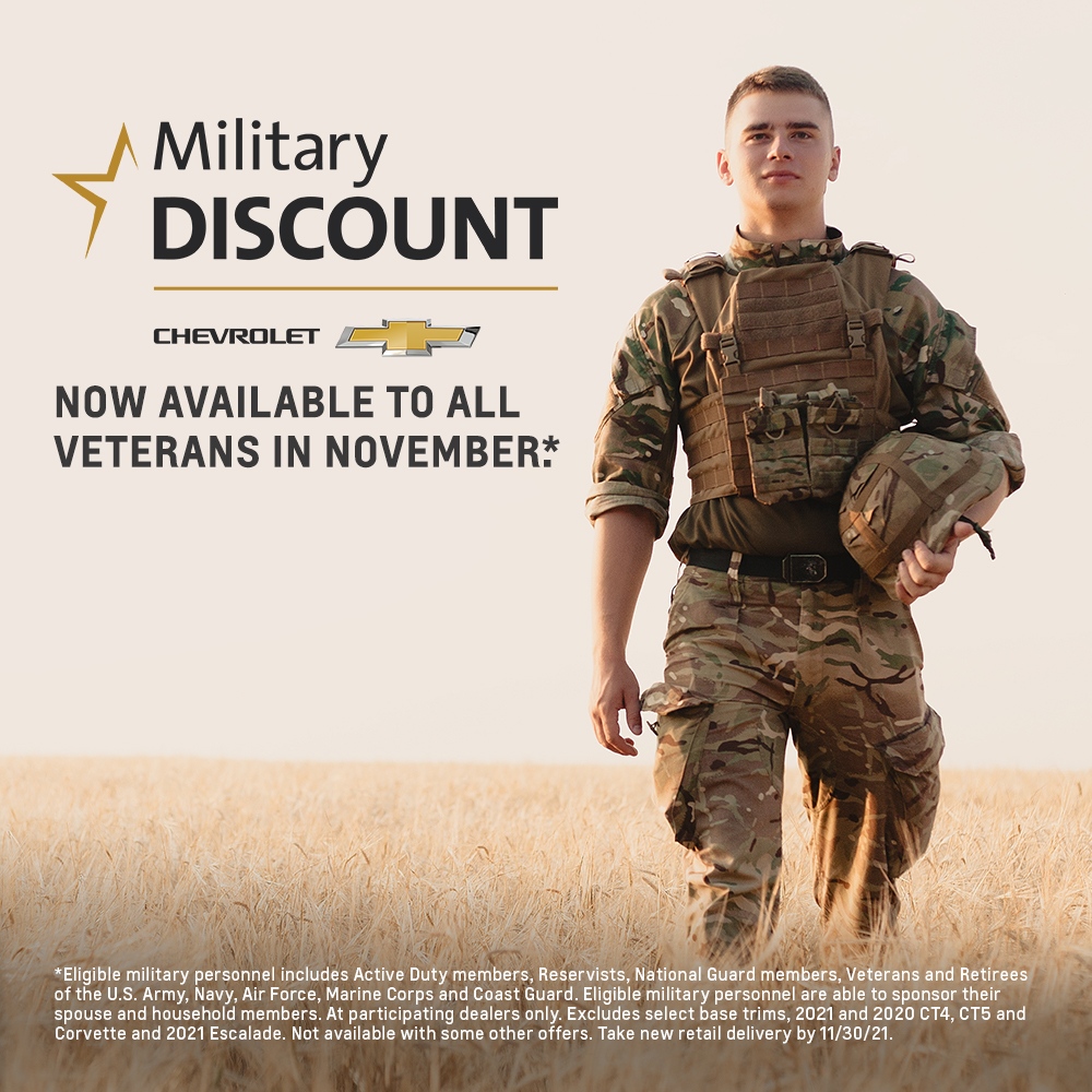 JosephChevrolet's tweet photo. Chevy honors those who serve. https://t.co/AxJFcudYrG 

#militarydiscount #veteran #thankyouforyourservice https://t.co/j70l2rx46o