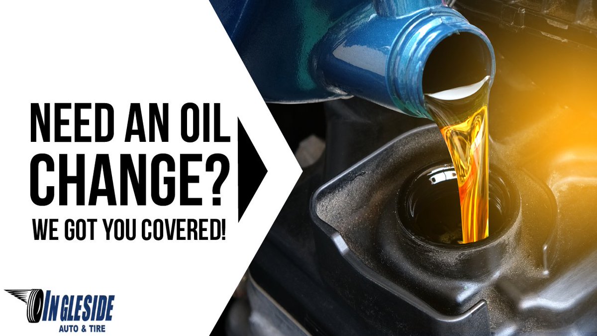InglesideAuto's tweet image. Regular maintenance is a must, and oil changes are a huge deal. Don't forget to schedule your next oil change.