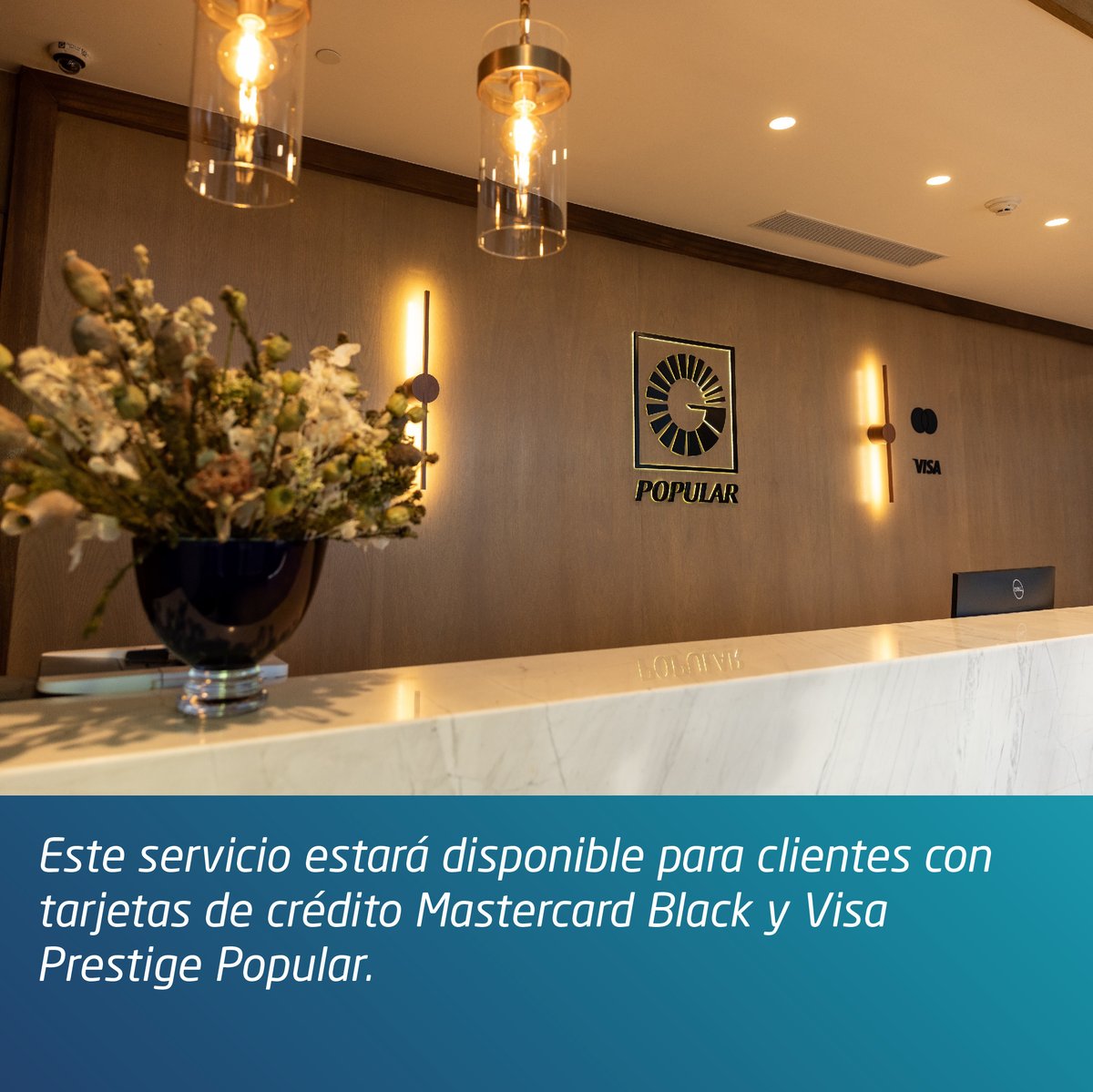 Popularenlinea's tweet photo. Hemos inaugurado en el Aeropuerto Internacional de las Américas (AILA) la nueva #LoungePopular, una sala de espera con atenciones especiales para nuestros clientes con tarjetas de crédito #MastercardBlack y #VisaPrestige, con el propósito de ofrecer la mejor experiencia de viaje. https://t.co/yvrziQZgaF