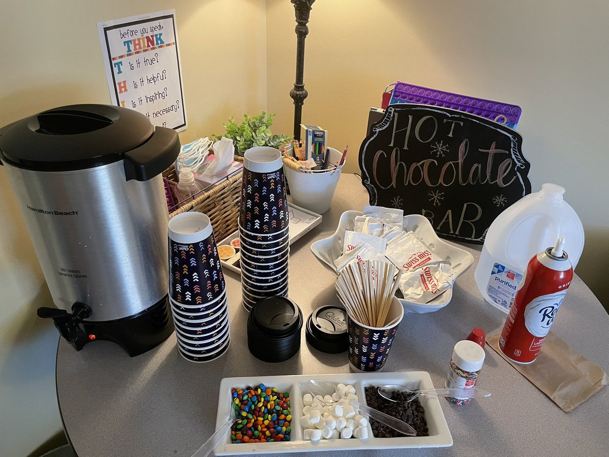 No missing assignments?! <a href="/MrsKiedrow/">Christina Kiedrow</a> celebrating student academic success this morning!