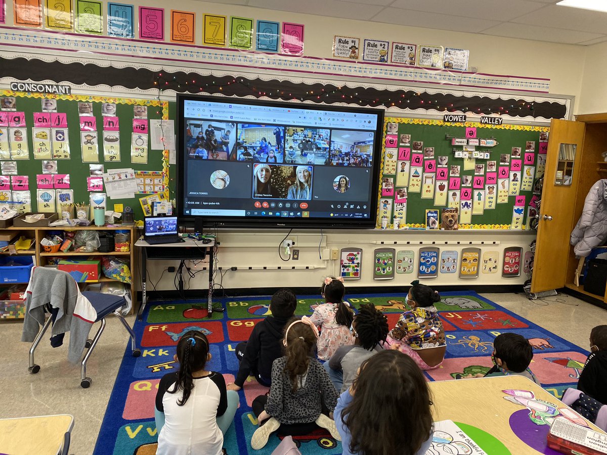 First grade learning from authors. Thank you for sharing North’s Pole with our grade! <a href="/Gidneyaveschool/">Gidney Avenue School</a>