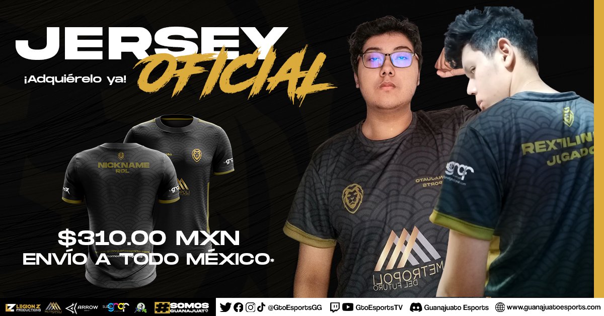 𝗝𝗘𝗥𝗦𝗘𝗬 𝗢𝗙𝗜𝗖𝗜𝗔𝗟 👕🦁🖤💛
 
Ya está nuevamente disponible la piel el león. 🦁🖤💛

¡Adquiérelo ya! El regalo 𝗽𝗲𝗿𝗳𝗲𝗰𝘁𝗼 para estas fechas. 😏🎁🎄

🛒 wa.me/p/402249912120…

#SomosGuanajuato