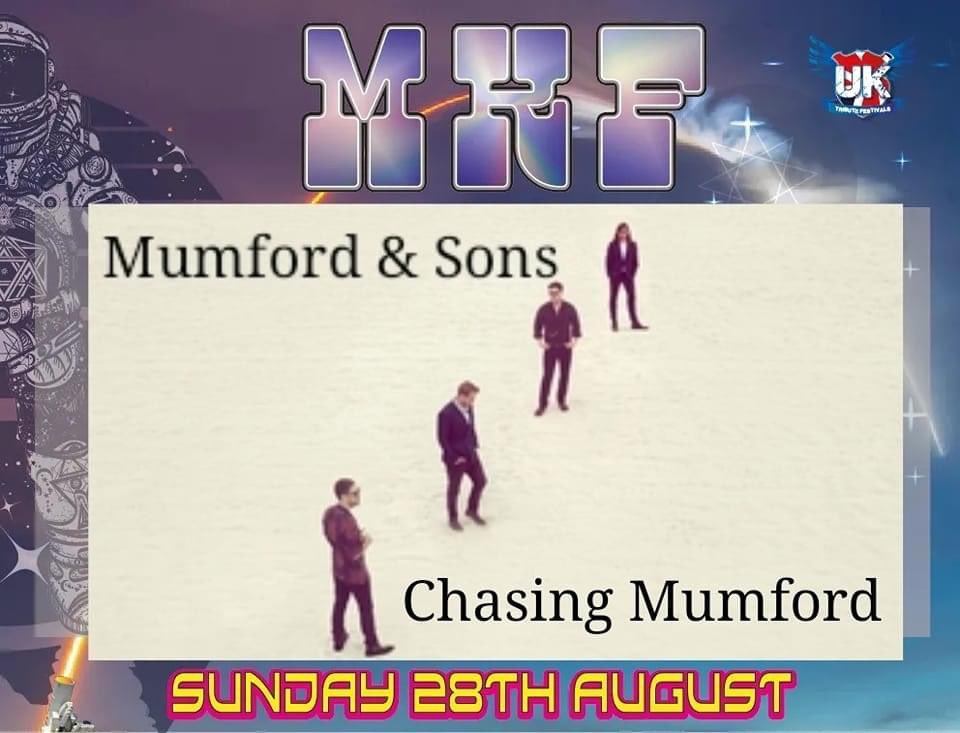 MKF tribute festival (@mkftribute) on Twitter photo MKF.. August Bank Holiday Sunday.... Our first Sunday announcement... Tribute to Mumford & Sons <a href="/chasingmumford/">Chasing Mumford</a> MKF.. August Bank Holiday Sunday.... Our first Sunday announcement... Tribute to Mumford & Sons <a href="/chasingmumford/">Chasing Mumford</a>