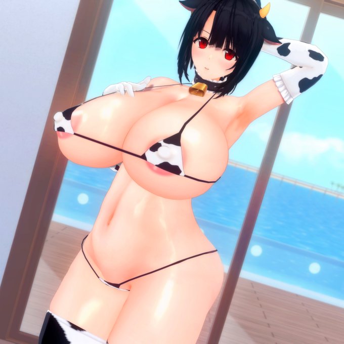 牛柄の食い込みソックスほしい_(:3」∠)_
#COM3D2 