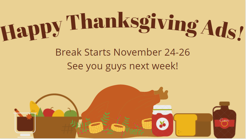 FarragutSMM's tweet photo. Enjoy your break! #thanksgiving #grateful #fhssmm #turkey https://t.co/sxvezsikvo
