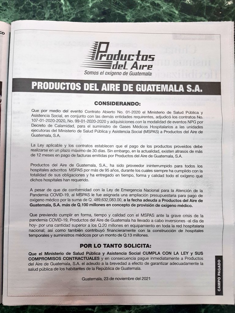 Dvgalic's tweet photo. ¿¿¿DÓNDE ESTÁ EL DINERO @MinSaludGuate @DrGiammattei ??? https://t.co/qIF5GTlkye
