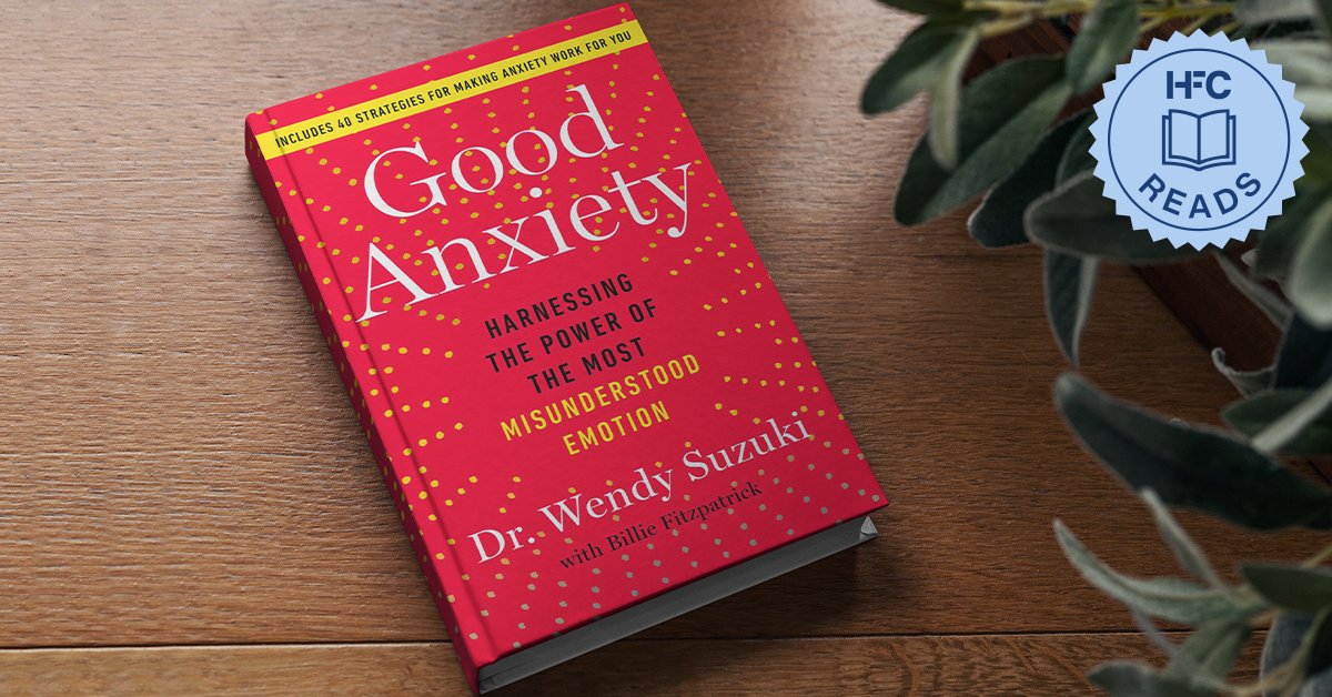 WeAreHFC's tweet photo. This month's #HFCReads book is "Good Anxiety: Harnessing the Power of the Most Misunderstood Emotion" by @wasuzuki. This book empowers readers to turn uncomfortable situations into valuable lessons for survival.
Pick up a copy here: https://t.co/fgJIBoNvYv https://t.co/TXcJcorlk0