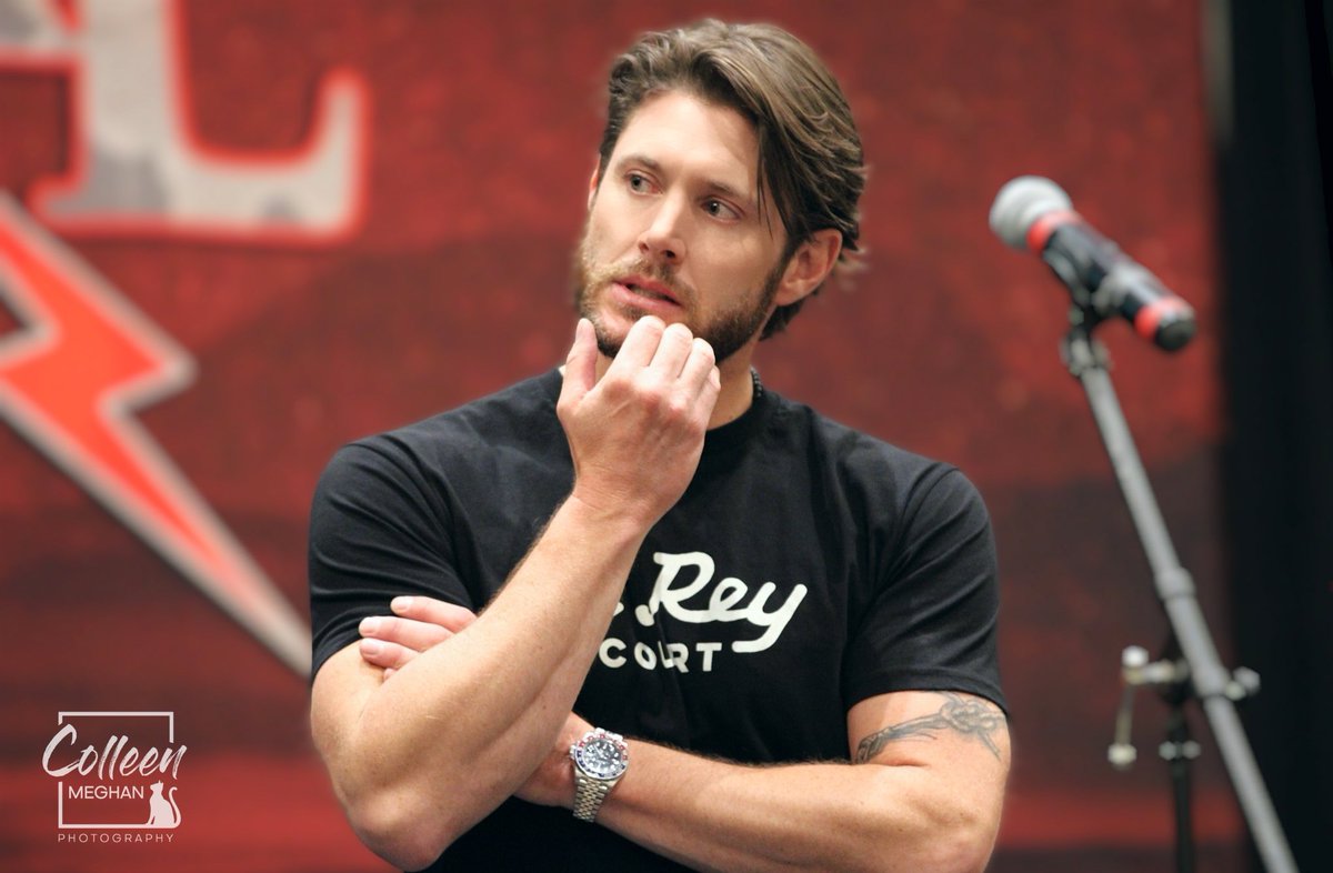 acklesism's tweet photo. sorry but i'm just so obsessed with jensen's hairstyle https://t.co/Sdl15tI3DA