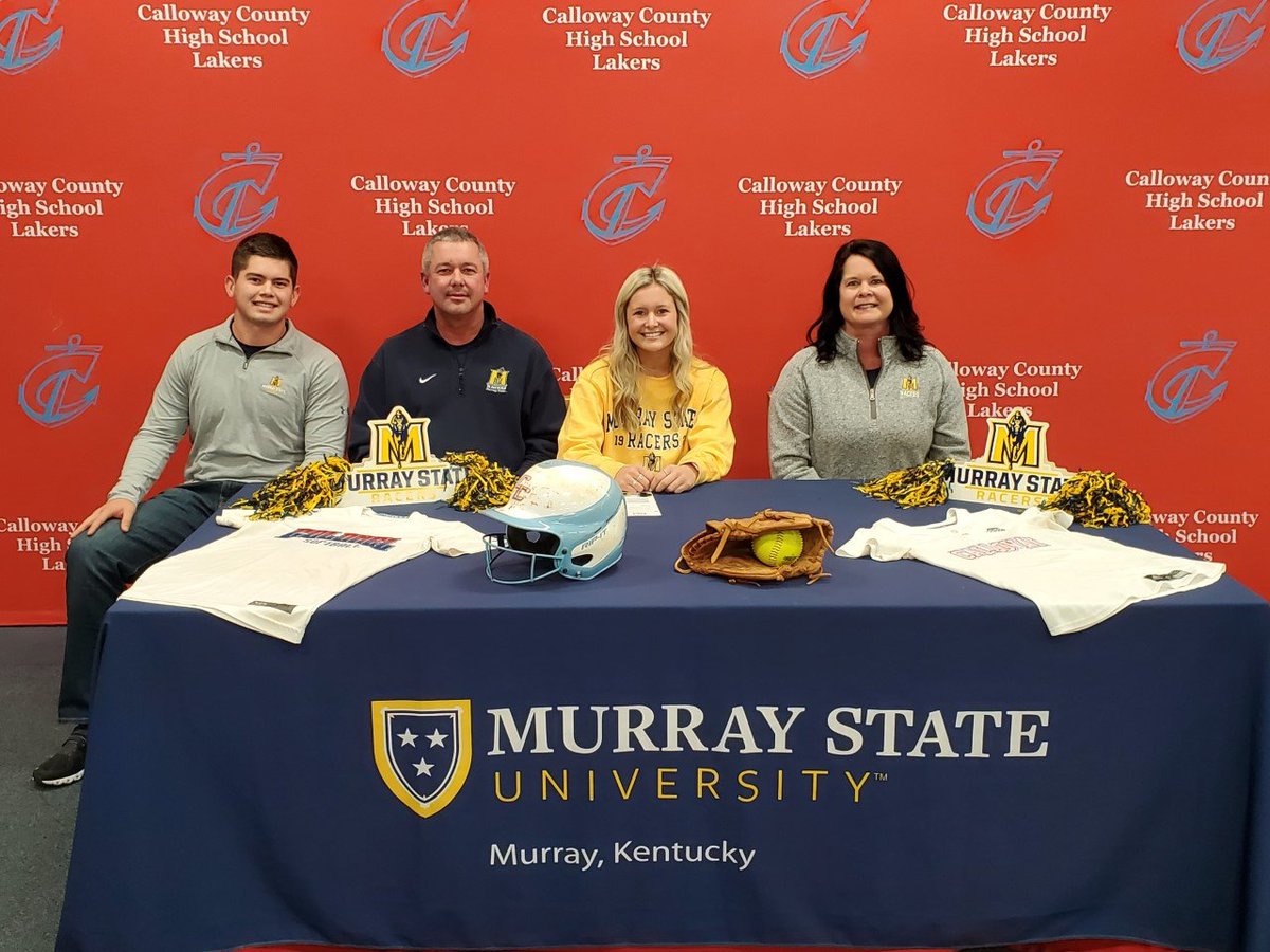 Congrats to CCHS senior Adison Hicks on signing to play softball at Murray State! #callowayschools
