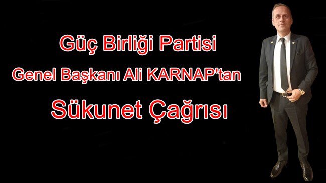 albayrakpinar06's tweet photo. Hükümeti istifaya davet eden Güç Birliği Partisi Genel Başkanımız Ali Karnap’tan sükunet çağrısı! Demokrasinin getirdiği seçimle gelen seçimle gider. Provokasyona gelip oyuna gelmeyelim. #sokağa #ErkenSecim #huekuemetistafa #halk #devuelasyon #CumhurİttifakıAFistiyoruz https://t.co/5uAuUW3LVC