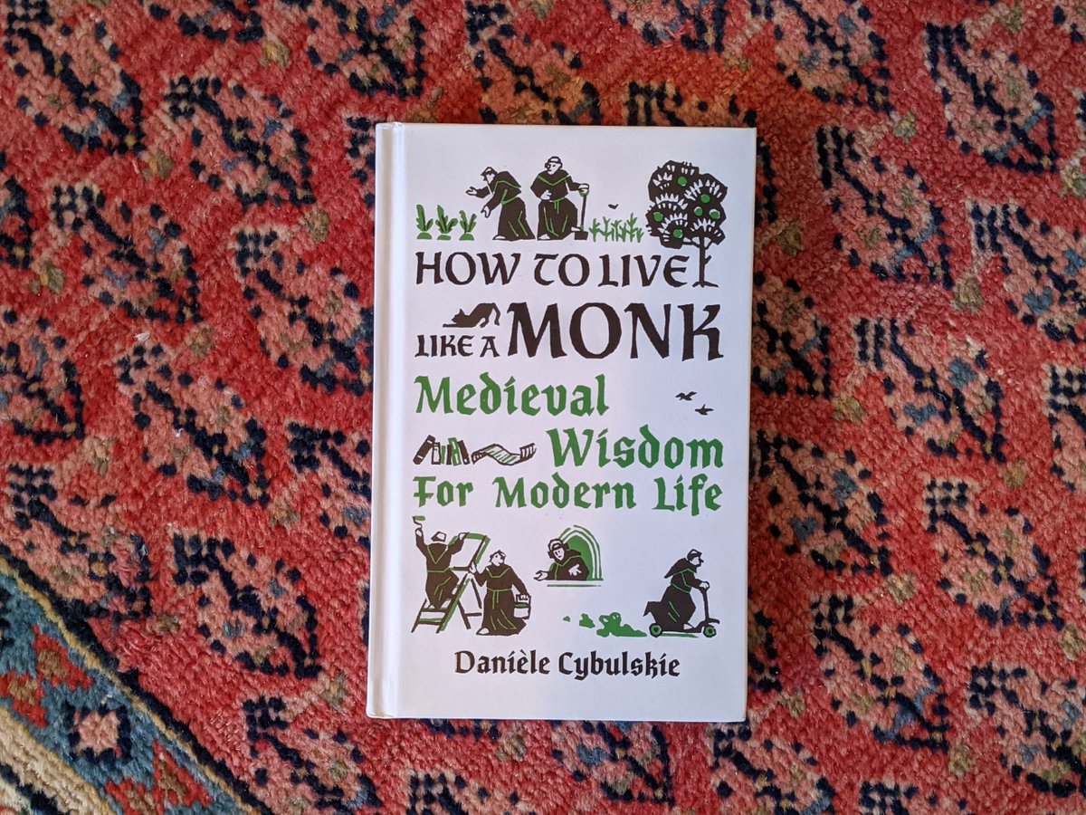 E_R_A_writes's tweet photo. Look what showed up in the mail today! I can't wait to dig into this adorable little book of wisdom by @5MinMedievalist and give it to some friends as gifts this year ❤️ #history #medievalhistory #medievalwisdom #middleages #monasticlife #giftbooks @Medievalists https://t.co/p1mGOKEFBn