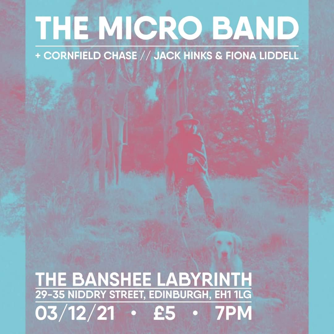 cfchasemusic's tweet photo. S C R E A M F O R
L I V E M U S I C π± π·οΈ πΈοΈ
Keep the date in your diary, #themicroband @JackHinksMusic and @fionaliddell and ourselves (with a special stripped back set) at Edinburgh's most haunted venue, @B_Labyrinth https://t.co/onOn0q6JEp