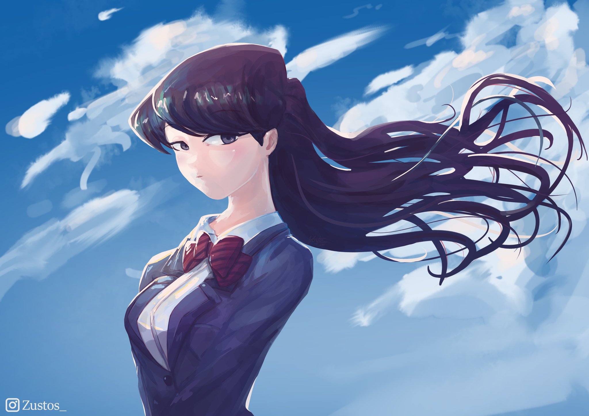 Komi-san (Fanart)