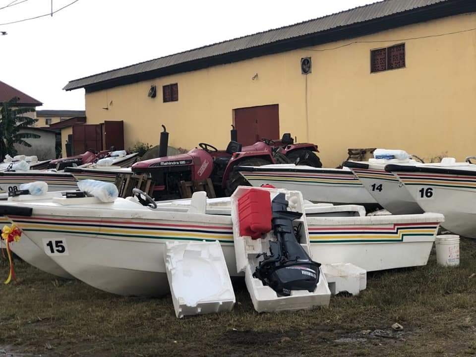 The Lagos State Government has empowered 680 youth members of different Fishermen Cooperative Societies with 34 outboard engine powered Fibreglass Boats and other ancillary fishing equipment.