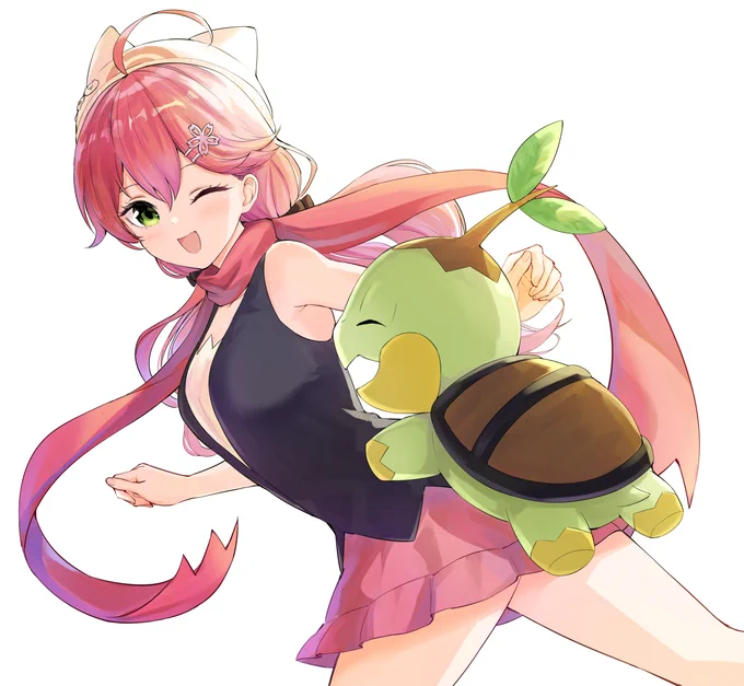なえてにぇーと旅に出る
#miko_Art 
