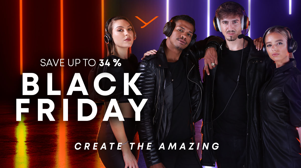 beyerdynamicUSA's tweet photo. Our Black Friday Sale is on now! ๐ฐ๐ฐ Save up to 34% right now - Click here to see the deals โถ๏ธ https://t.co/umthfJ2gkZ #yourbeyerdynamic #blackfriday #DT880 #DT770 #FOX #FoxMic #TYGR300R #PHONUM #DT990 #DT1770 #MMX300 https://t.co/YjOQeeXDo9