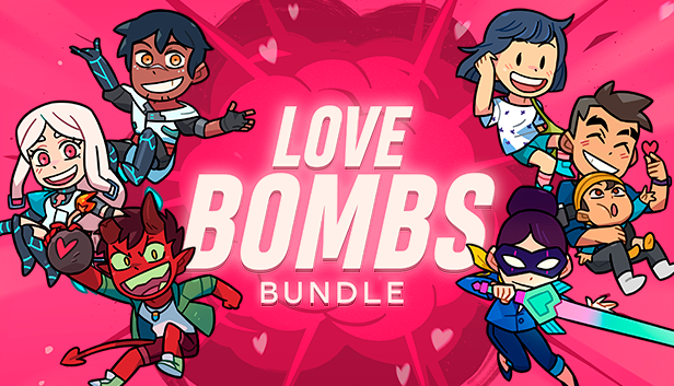 We team up with the wonderful teams of <a href="/monsterprom/">Monster Con is OUT NOW!</a> , <a href="/mountainsgames/">▲Mountains▲</a>, <a href="/A_i/">Annapurna Interactive</a>, <a href="/simogo/">Simogo</a> and <a href="/dreamdaddygame/">Dream Daddy</a> to create the Love Bomb Bundle. It's available right now on Steam ❤️🧡💛💚 Share the love, it's what life is all about.

store.steampowered.com/bundle/22839/L…