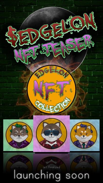 After a long wait, the #EDGELON team is back. Delivering as always.

Check their limited #NFTs out. Minting started at 3pm EST. 1H time limit or until 1000 are minted.

nft.edgelon.io
<a href="/EDGELONtoken/">EDGELON</a>