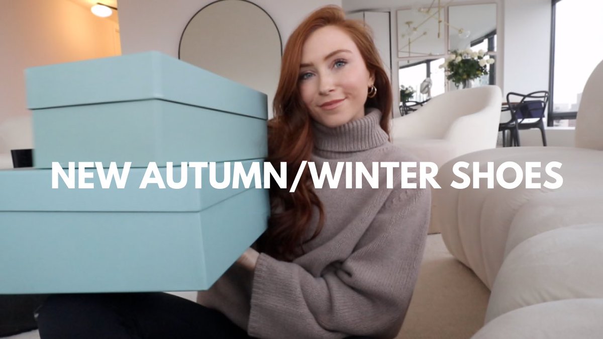 NEW video! Sharing 3 new pairs of Autumn\Winter shoes &amp; boots I love 🖤 youtu.be/Hsqj_dL568g