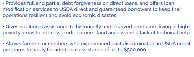 BloggersRUs's tweet photo. $6 billion in additional funding to expand support to economically distressed borrowers and underserved farmers, ranchers and forest landowners in high-poverty areas. #BBB #BuildBackBetter #RuralPartnershipProgram https://t.co/07rO9NXOm9 https://t.co/2jlM0jBDiX