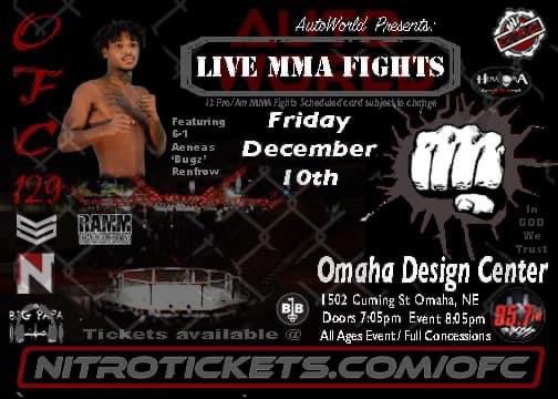 NeasRenfrow's tweet photo. Come Support Dabugzy ‼️🕺🏽 Watch Me Show Out For My HomeTown 💪🏽 Its Gonna Be A Good Night Of Fights Yall Dont Wanna Miss This ‼️‼️ https://t.co/ddQxKSPG1u