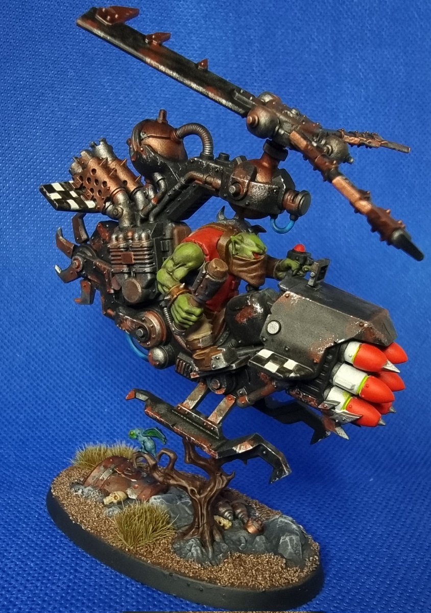 PaintsPirate's tweet photo. #miniaturepainting #orks #deffkoptas #40k https://t.co/W9CkNpL2o7