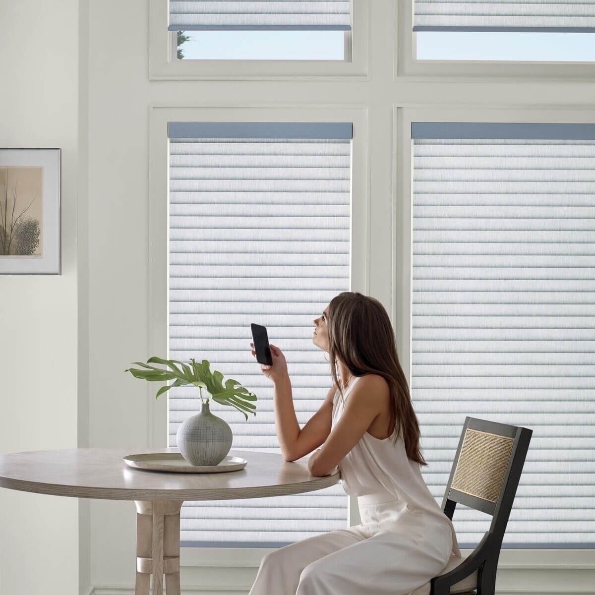 GotchaCoveredSD's tweet photo. Design Tip Tuesday!  Motorized window treatments allow for operation by remote, voice control, or other smart home devices to provide efficient accessibility for anyone, especially those with limited mobility.   #GotchaCovered #GotchaCoveredWindowTreatments #DesignTipTuesday https://t.co/oyJBELPnE0