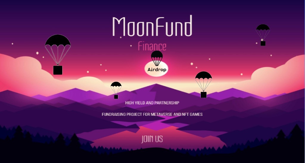 📣#MoonFundFinance #airdrop is live now!

🎉Total for airdrop: 40,000,000 MFF
🔸7500 MFF each for 5,000 randomly selected participants
👫25000 MFF each for top 100 referrers

👉Use our airdrop bot in Telegram: t.me/MoonFundFinanc…

🗓 Airdrop End: 30th November