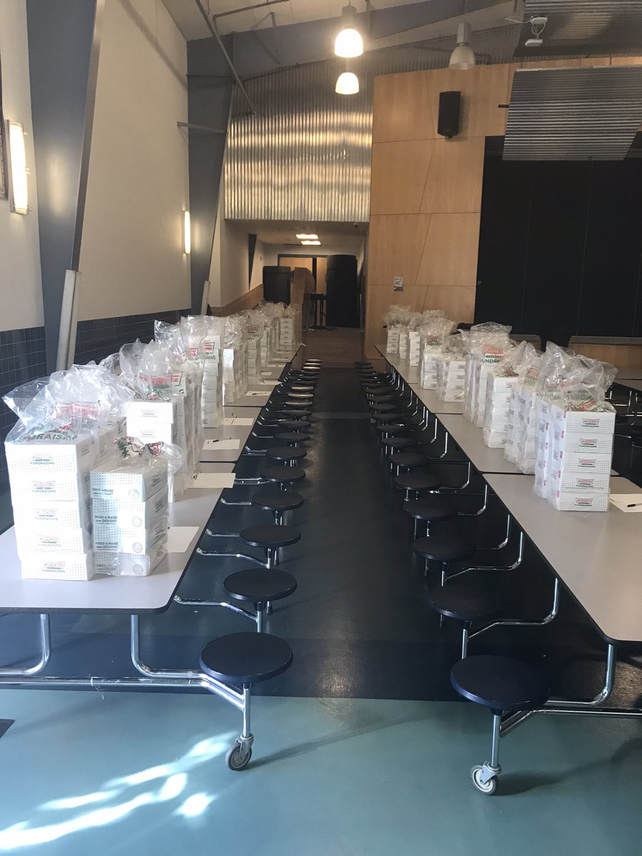 FRCS2022's tweet photo. Fitting 4,416 donuts in one car was a challenge, but our @krispykreme fundraiser was a huge success!

@FoxboroughRCS https://t.co/cGrXymHLCi