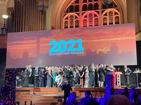 AFgould's tweet image. A fantastic evening celebrating brilliant people in our @fgouldconnect  
business at the Recognition Awards in Birmingham!