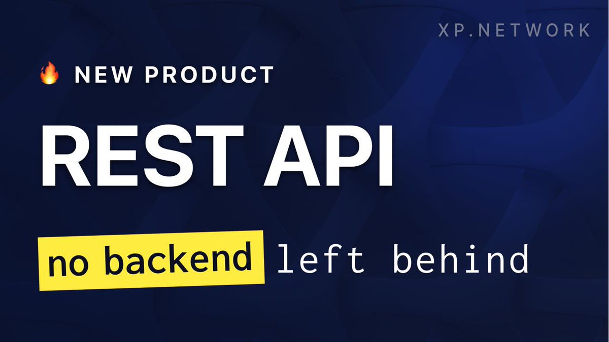 xpnetwork_'s tweet photo. π₯NO BACKEND LEFT BEHIND!π₯
Python? C#? Java?
#UNIFIEDFUTURE won't be stopped by languageπͺπ»
#XPnetwork bridge REST API got your backend covered π allowing you to seamlessly transfer, mint, and list #NFT
To USE our bridge, USE this link:
π https://t.co/RZJvw92NYT https://t.co/55vE3fglJD