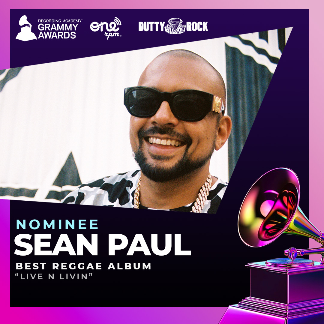 Congratulations to #ONErpmFAM <a href="/duttypaul/">Sean Paul</a> / @duttyrockproductions and the whole team, shout out to <a href="/brandnewmachine/">Steve Urchin</a> <a href="/destinemedia/">Destine Media</a> <a href="/headlinejamaica/">HeadlineEnt</a> <a href="/ONErpm/">ONErpm</a> <a href="/ONErpmAfrC/">ONErpm Afro-Caribbean</a>  !!!!!

Congratulations everyone! 🥳