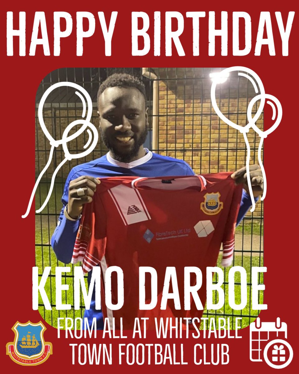 WhitTownFC's tweet photo. #whitstable #whitstabletownfc #kent #coyr #oysterboys #football #nonleaguefootball #isthmianleague #happybirthday https://t.co/BRv48fiXZk