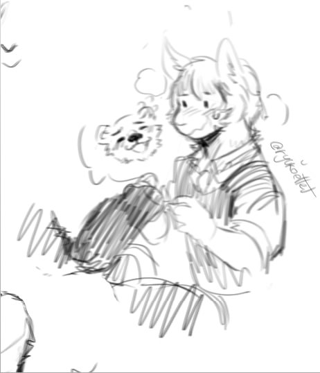 these were from a beastars sketchpageKSCKLSLCLSLFLDL