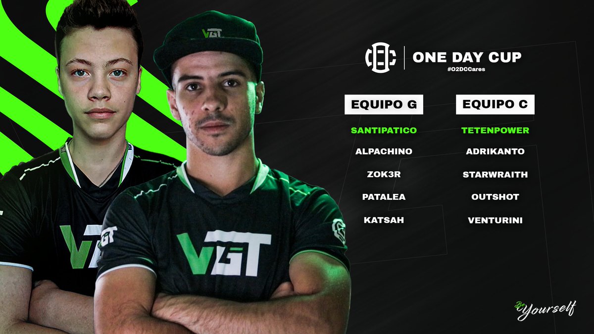 VivoGamerTeam's tweet photo. Esta noche tendremos a @Santipatico_ y a @tetenpower2 jugando el evento de @_OneDayCup_ #O2DCCares a las 22:00 (🇪🇸)

Puedes seguirlo en:
📺https://t.co/H2mqZLDjV2 https://t.co/jJgIn9aU8e