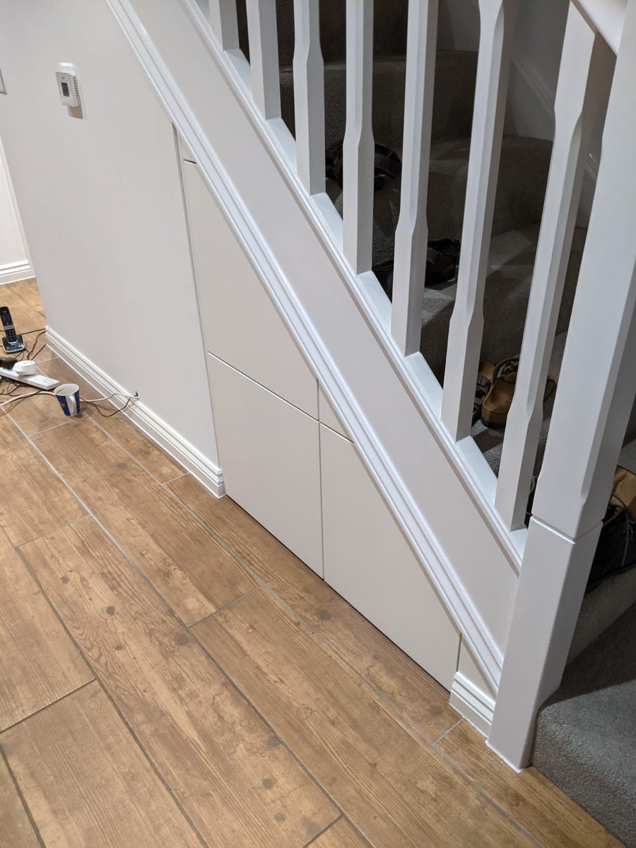 StairsStorage's tweet photo. https://t.co/mTdlUAPhe4 - push to open #shoedrawers / #storagedrawers were installed in #Dunstable #bedfordshire #bedfordshirebusiness #bedfordbusiness #bedford #bedfordshiremums #Understairsstorage #storage #stairs #stairsstorage #furniture #interiors #home #understairstorage https://t.co/67g6ZSYbb9