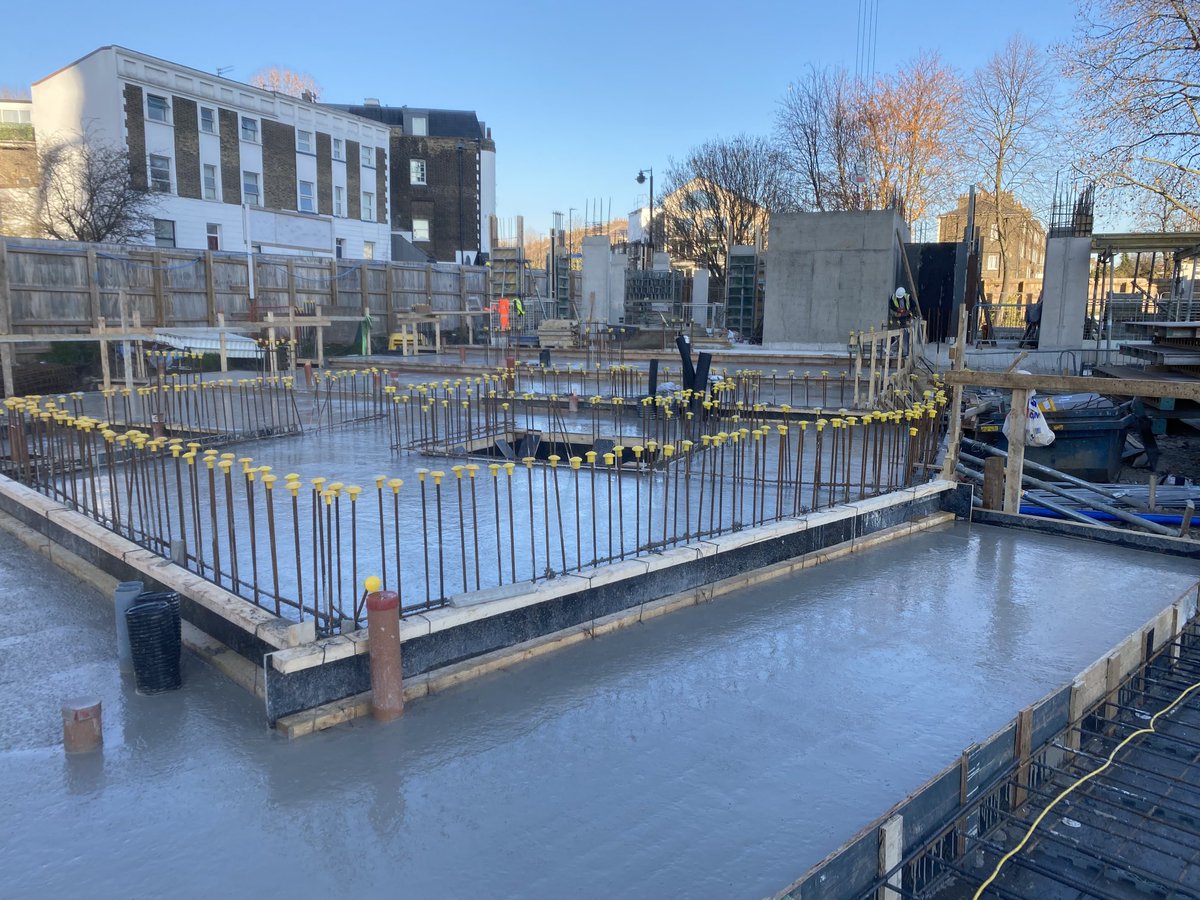 ConstructionRol's tweet photo. Works to ground floor slab progressing well at Agar Grove Phase 1C for ⁦@Hill_Group_UK⁩ https://t.co/oF6jMi6QAr