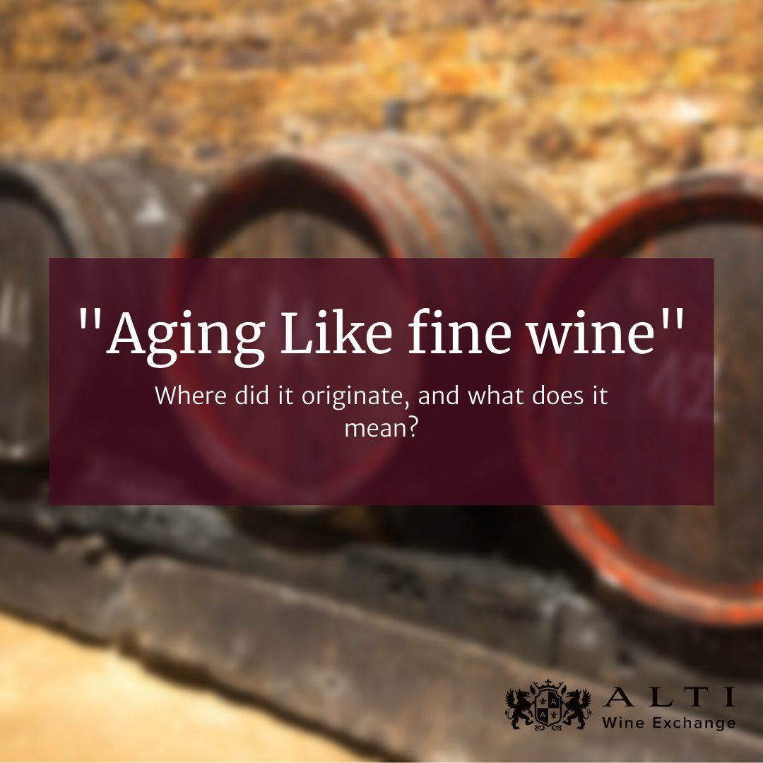 'Aging like Fine wine' ⏳🍷 What does this term mean you may ask? Well, you can find out all about it from our beloved Sommelier, in his latest blog: altiwineexchange.com/eccentric-some…