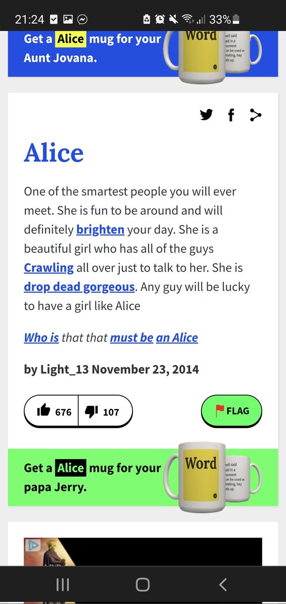 Alice tweet media