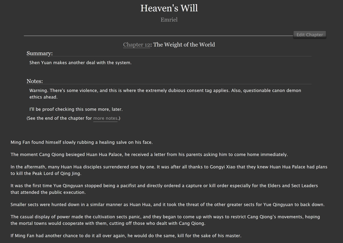 _emriel's tweet photo. I updated Chapter 12 Yesterday.
I honestly wanted to extend the hurt/comfort. But I tossed away 18k worth of words because I can't feel it x.x I might add it in the extras. Maybe.
https://t.co/H2rrUgiMmE
#SystemProblems #svsss #bingqiu #bingyuan #Bingge #Bingmei #savesqq https://t.co/igVHDdYH7d