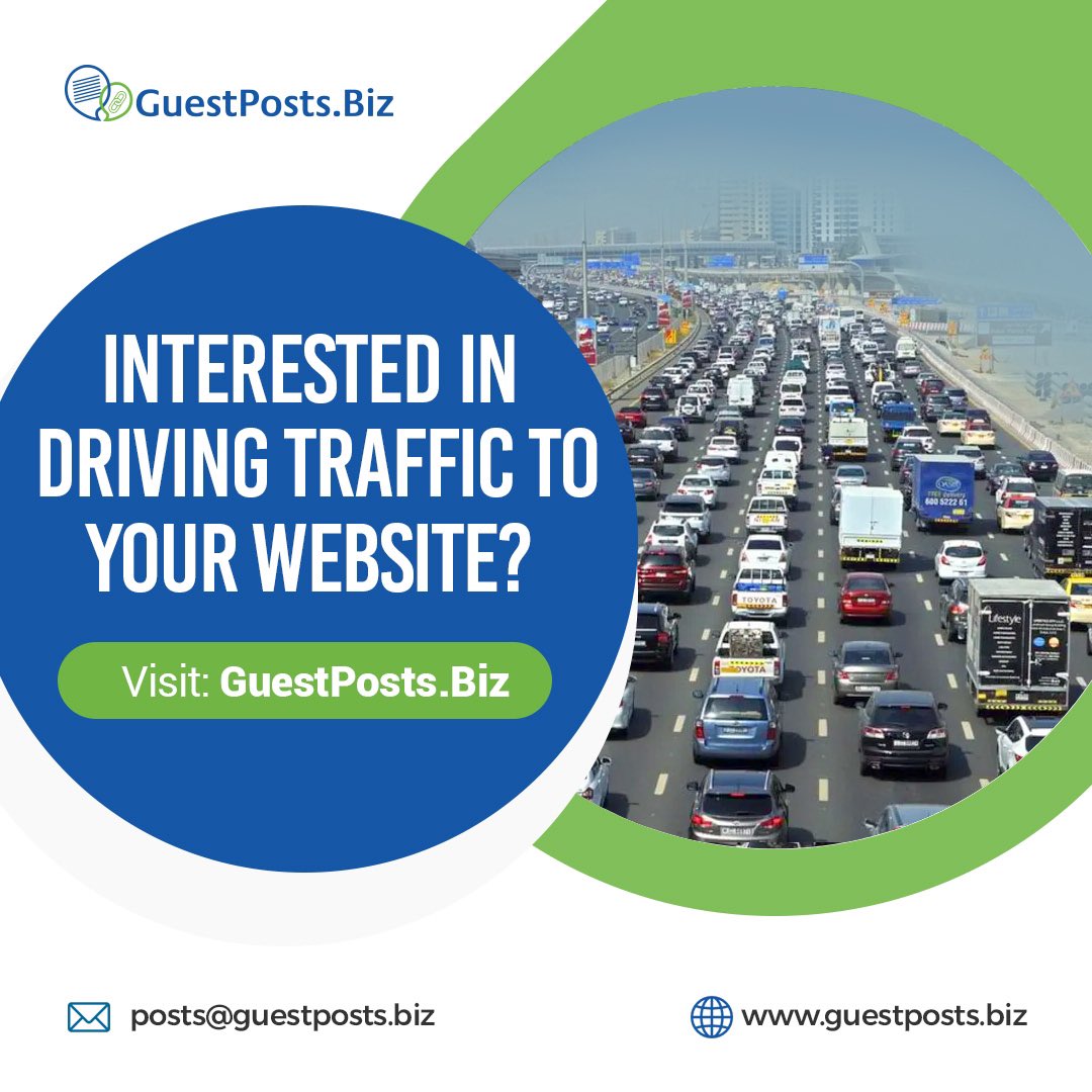 This is how you drive traffic to your website guestposts.biz #linkbuilding